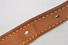 Authentic Louis Vuitton Leather Shoulder Strap For Bucket GM 31.9" Beige K4766