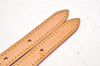 Authentic Louis Vuitton Leather Shoulder Strap For Bucket PM 27.6" Beige K4767