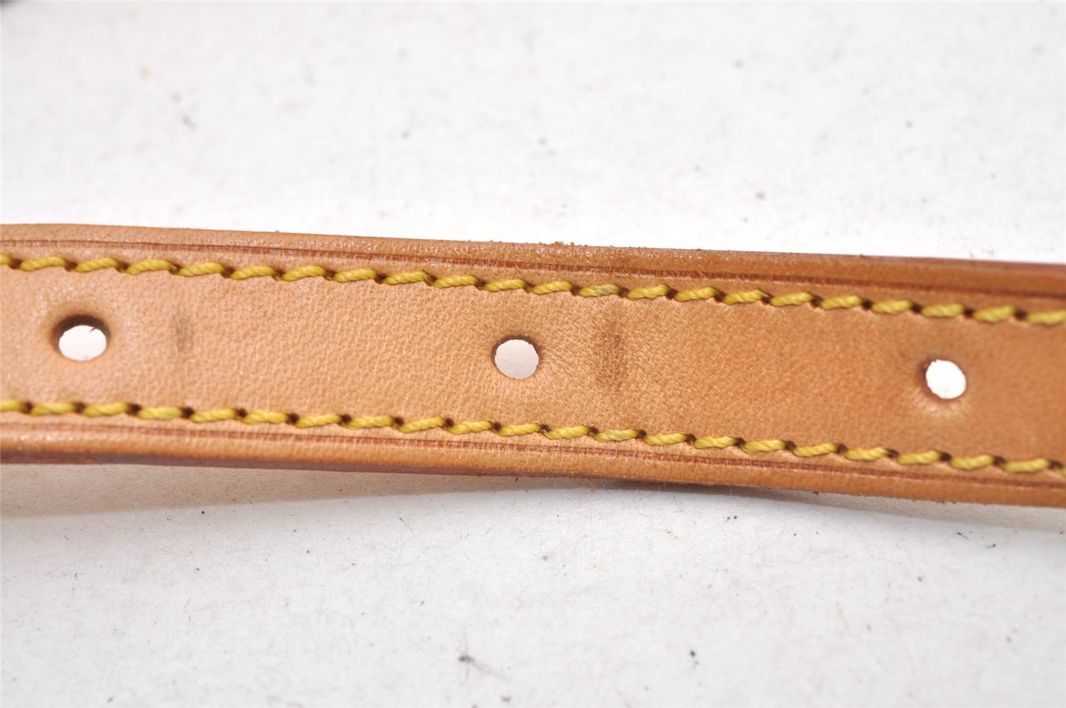 Authentic Louis Vuitton Leather Shoulder Strap For Bucket PM 27.6