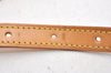 Authentic Louis Vuitton Leather Shoulder Strap For Bucket PM 27.6" Beige K4767