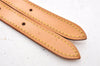 Authentic Louis Vuitton Leather Shoulder Strap For Bucket PM 27.6" Beige K4767