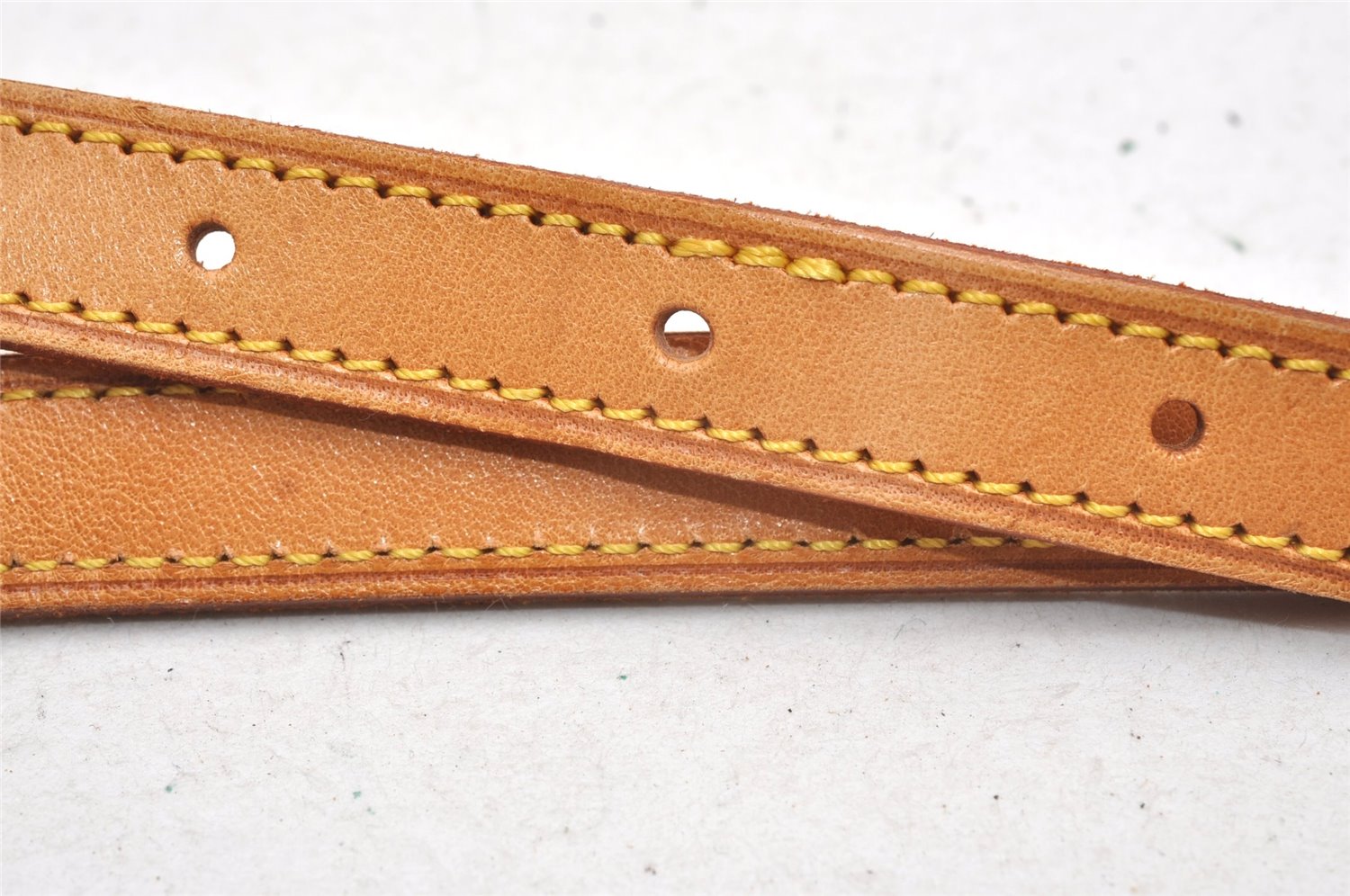 Authentic Louis Vuitton Leather Shoulder Strap For Bucket PM 27.6