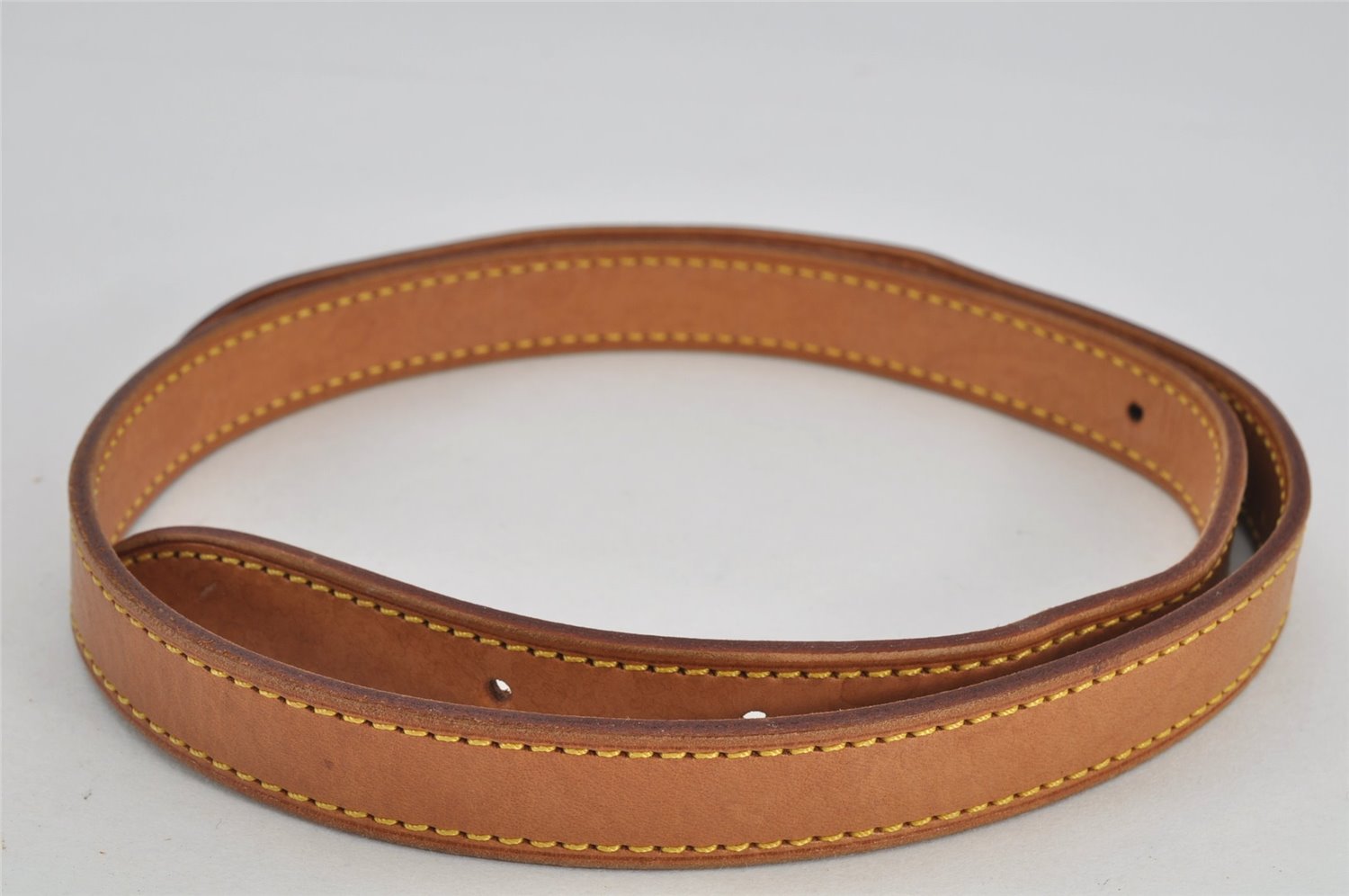 Authentic Louis Vuitton Leather Shoulder Strap For Bucket GM 31.9