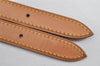 Authentic Louis Vuitton Leather Shoulder Strap For Bucket GM 31.9" Beige K4768