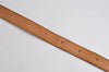 Authentic Louis Vuitton Leather Shoulder Strap For Bucket GM 31.9" Beige K4768