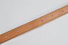 Authentic Louis Vuitton Leather Shoulder Strap For Bucket GM 31.9" Beige K4768