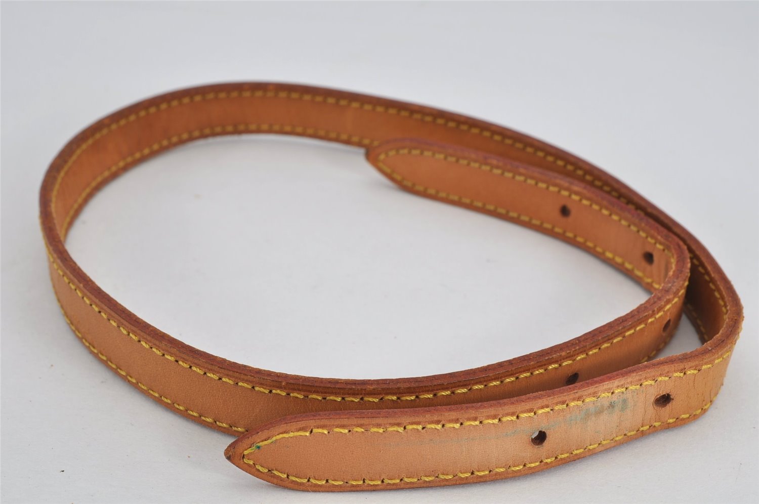 Authentic Louis Vuitton Leather Shoulder Strap For Bucket PM 27.6