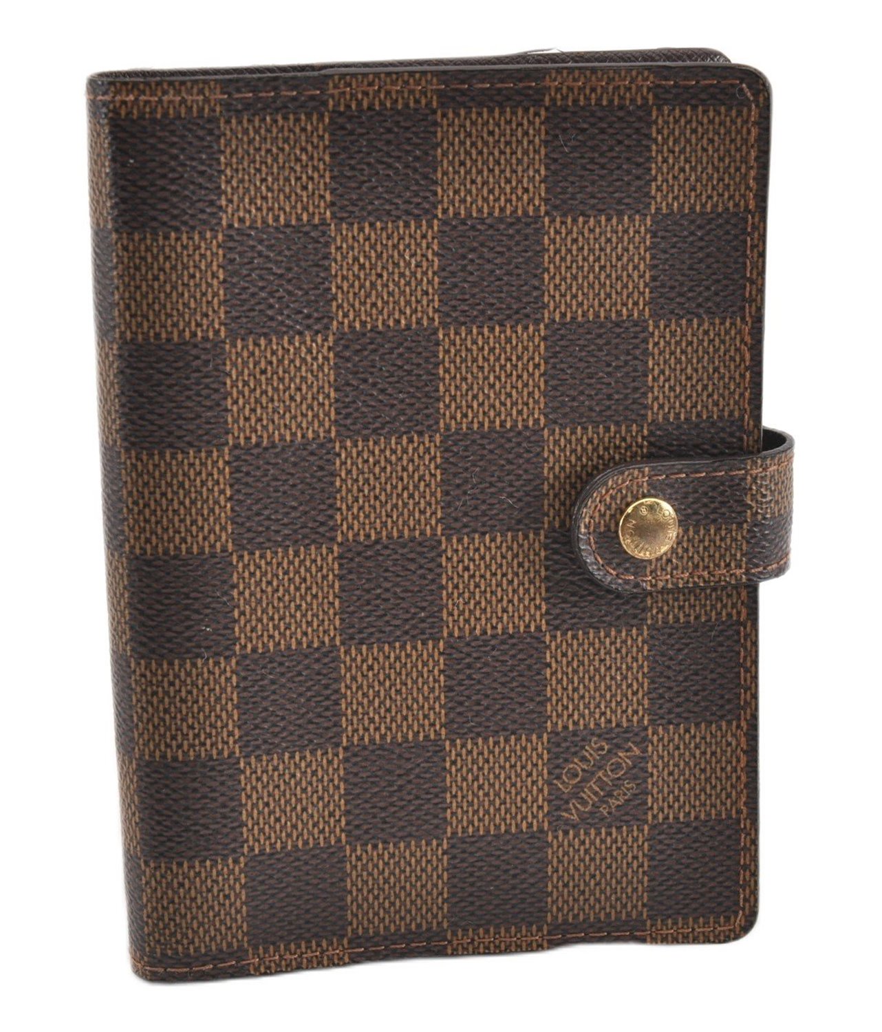 Authentic Louis Vuitton Damier Agenda PM Notebook Cover R20700 LV K4771