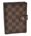 Authentic Louis Vuitton Damier Agenda PM Notebook Cover R20700 LV K4771