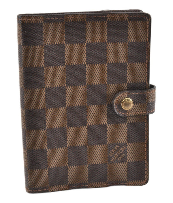 Authentic Louis Vuitton Damier Agenda PM Notebook Cover R20700 LV K4771