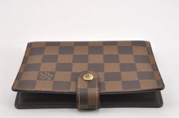 Authentic Louis Vuitton Damier Agenda PM Notebook Cover R20700 LV K4771