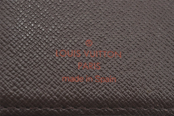 Authentic Louis Vuitton Damier Agenda PM Notebook Cover R20700 LV K4771