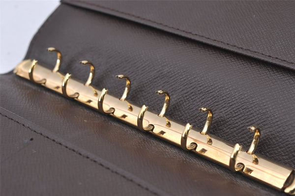Authentic Louis Vuitton Damier Agenda PM Notebook Cover R20700 LV K4771