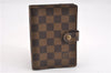 Authentic Louis Vuitton Damier Agenda PM Notebook Cover R20700 LV K4771