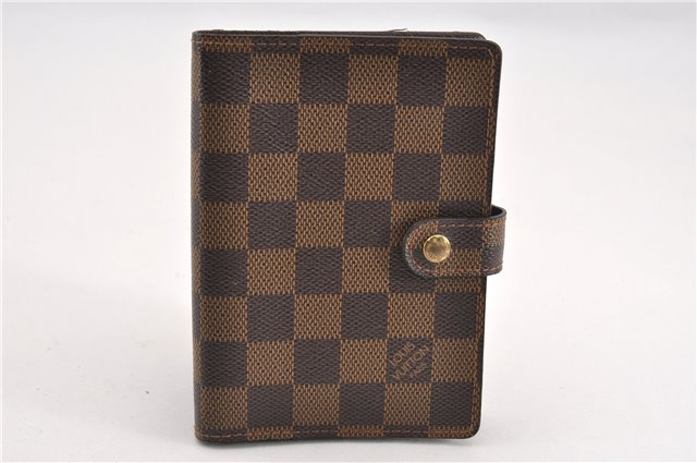 Authentic Louis Vuitton Damier Agenda PM Notebook Cover R20700 LV K4771