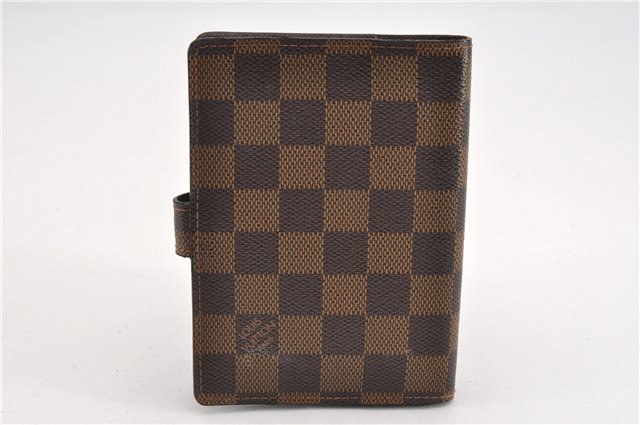 Authentic Louis Vuitton Damier Agenda PM Notebook Cover R20700 LV K4771