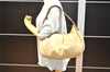 Authentic GUCCI Sukey Shoulder Bag GG Canvas Leather 232955 Beige K4778