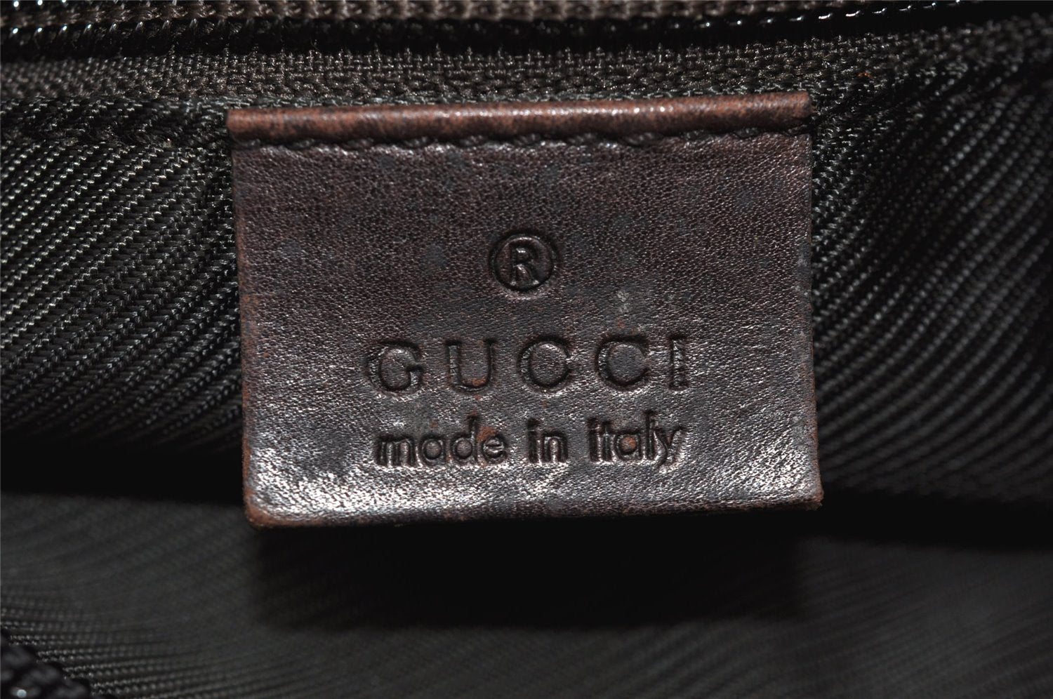 Authentic GUCCI Shoulder Hand Bag Purse GG Canvas Leather 28893 Brown K4779