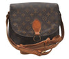 Authentic Louis Vuitton Monogram Saint Cloud GM M51242 Shoulder Cross Bag K4780