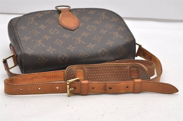 Authentic Louis Vuitton Monogram Saint Cloud GM M51242 Shoulder Cross Bag K4780