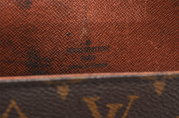 Authentic Louis Vuitton Monogram Saint Cloud GM M51242 Shoulder Cross Bag K4780