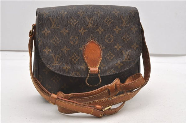 Authentic Louis Vuitton Monogram Saint Cloud GM M51242 Shoulder Cross Bag K4780