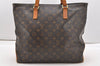 Authentic Louis Vuitton Monogram Cabas Mezzo Shoulder Tote Bag M51151 LV K4781