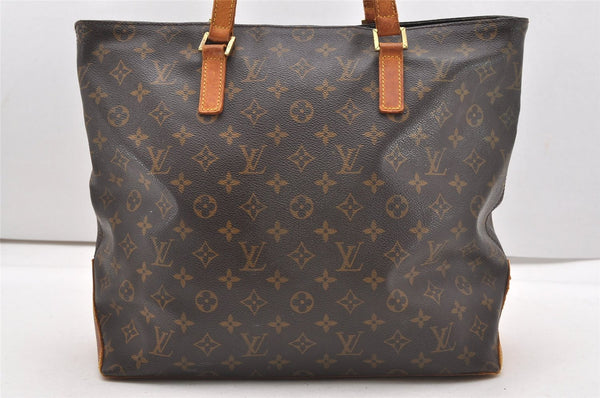 Authentic Louis Vuitton Monogram Cabas Mezzo Shoulder Tote Bag M51151 LV K4781