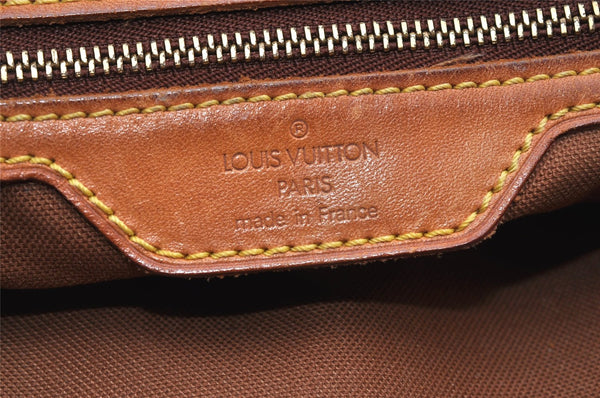 Authentic Louis Vuitton Monogram Cabas Mezzo Shoulder Tote Bag M51151 LV K4781