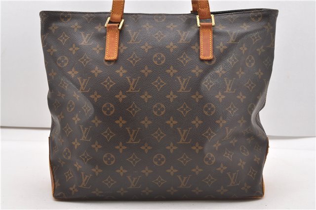 Authentic Louis Vuitton Monogram Cabas Mezzo Shoulder Tote Bag M51151 LV K4781