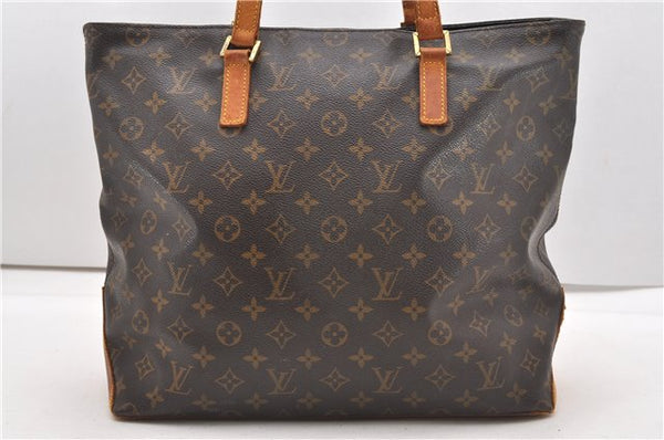 Authentic Louis Vuitton Monogram Cabas Mezzo Shoulder Tote Bag M51151 LV K4781