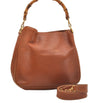 Authentic GUCCI Bamboo 2Way Shoulder Tote Bag Nylon Leather Brown Junk K4786