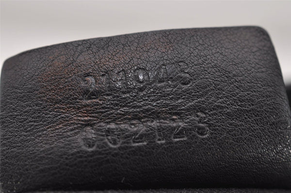 Authentic GUCCI Sukey Vintage Shoulder Tote Bag Leather 211943 Black K4787