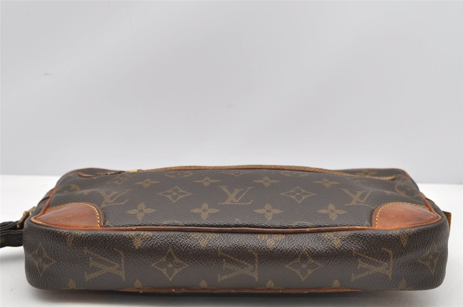 Authentic Louis Vuitton Monogram Marly Dragonne GM M51825 Clutch Hand Bag K4791