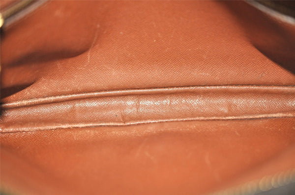 Authentic Louis Vuitton Monogram Marly Dragonne GM M51825 Clutch Hand Bag K4791