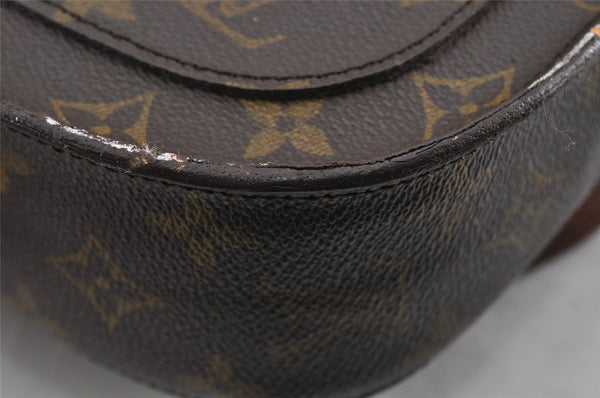 Authentic Louis Vuitton Monogram Saint Cloud GM M51242 Shoulder Cross Bag K4797