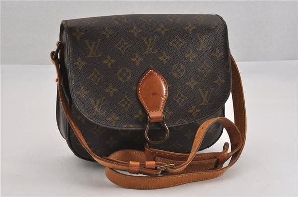 Authentic Louis Vuitton Monogram Saint Cloud GM M51242 Shoulder Cross Bag K4797