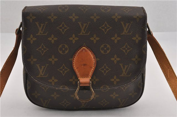 Authentic Louis Vuitton Monogram Saint Cloud GM M51242 Shoulder Cross Bag K4797