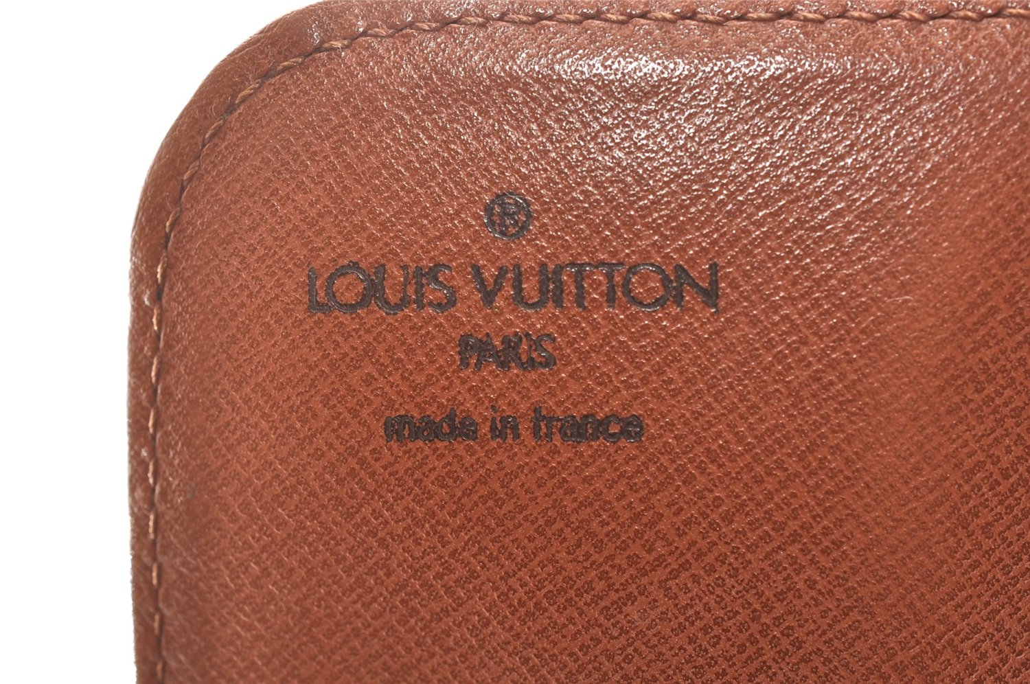 Authentic Louis Vuitton Monogram Cartouchiere MM M51253 Shoulder Cross Bag K4798