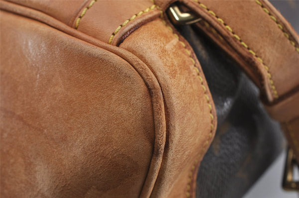 Authentic Louis Vuitton Monogram Montsouris GM Backpack M51135 LV K4801