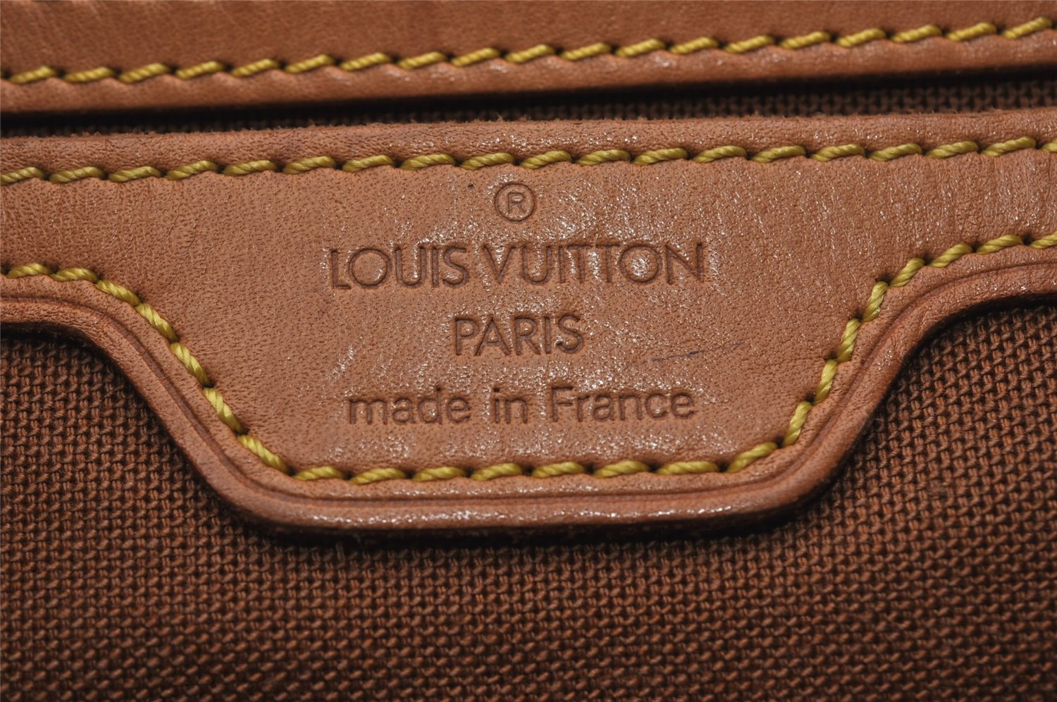 Authentic Louis Vuitton Monogram Montsouris GM Backpack M51135 LV K4801