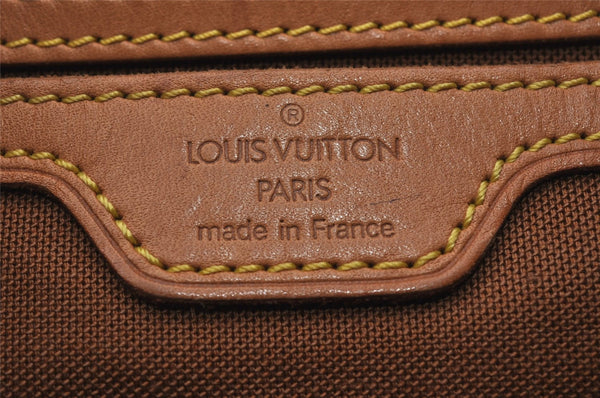Authentic Louis Vuitton Monogram Montsouris GM Backpack M51135 LV K4801