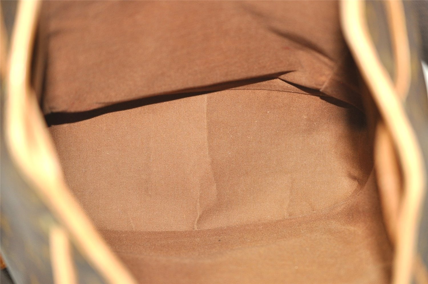 Authentic Louis Vuitton Monogram Montsouris GM Backpack M51135 LV K4801