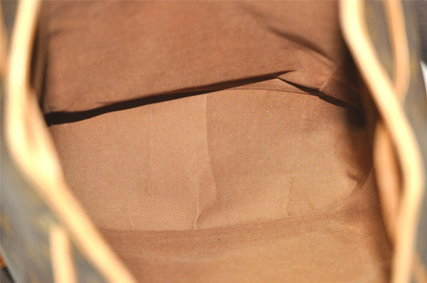 Authentic Louis Vuitton Monogram Montsouris GM Backpack M51135 LV K4801