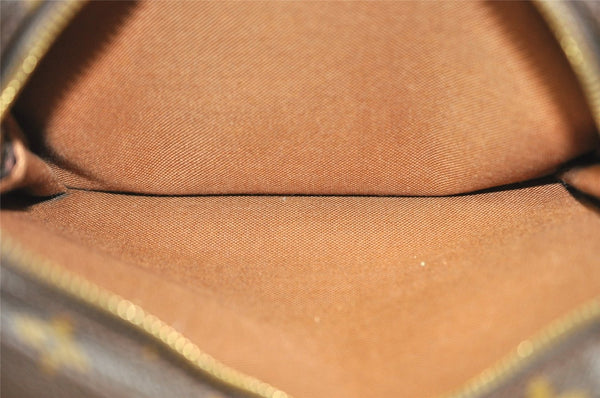 Authentic Louis Vuitton Monogram Montsouris GM Backpack M51135 LV K4801