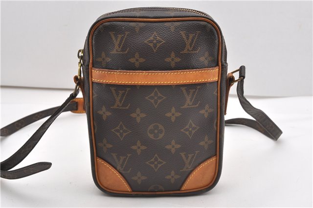 Authentic Louis Vuitton Monogram Danube Shoulder Cross Body Bag M45266 LV K4802
