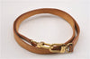 Authentic Louis Vuitton Leather Shoulder Strap Beige 39" LV K4807