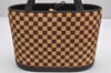 Authentic Louis Vuitton Damier Sauvage Impala Hand Bag M92133 LV K4808