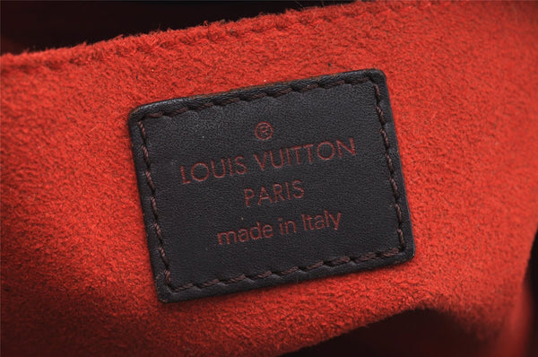 Authentic Louis Vuitton Damier Sauvage Impala Hand Bag M92133 LV K4808