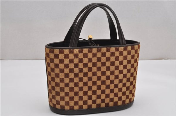 Authentic Louis Vuitton Damier Sauvage Impala Hand Bag M92133 LV K4808